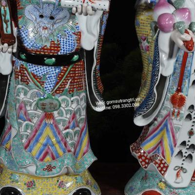 Bộ tượng Tam Đa hàng chuẩn Giang Tây
